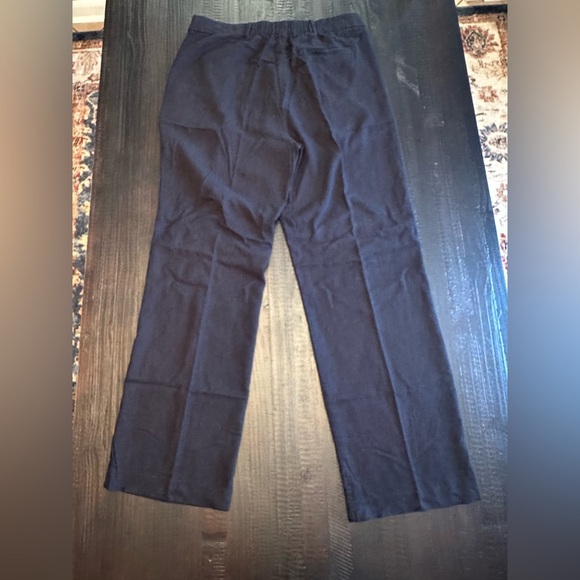 Old Navy High Waisted Linen Blend Dress Pants Black Size 14 Tall - Picture 6 of 11